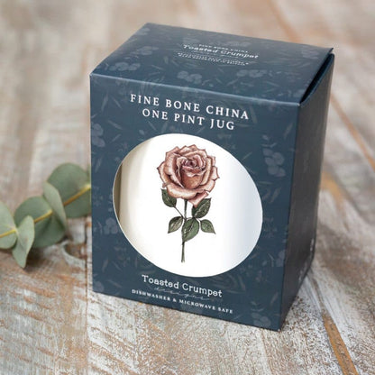 Rose Pint Jug in a Gift Box