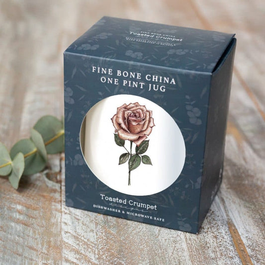 Rose Pint Jug in a Gift Box