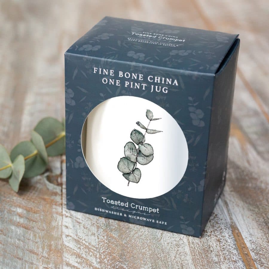 Eucalyptus Pint Jug in a Gift Box