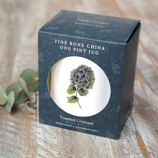 Hydrangea Pint Jug in a Gift Box