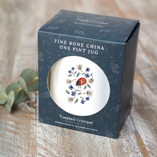 Ladybird Half Pint Jug in a Gift Box