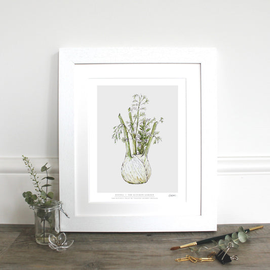 The Kitchen Garden Fennel 10x12" Fine Art Print