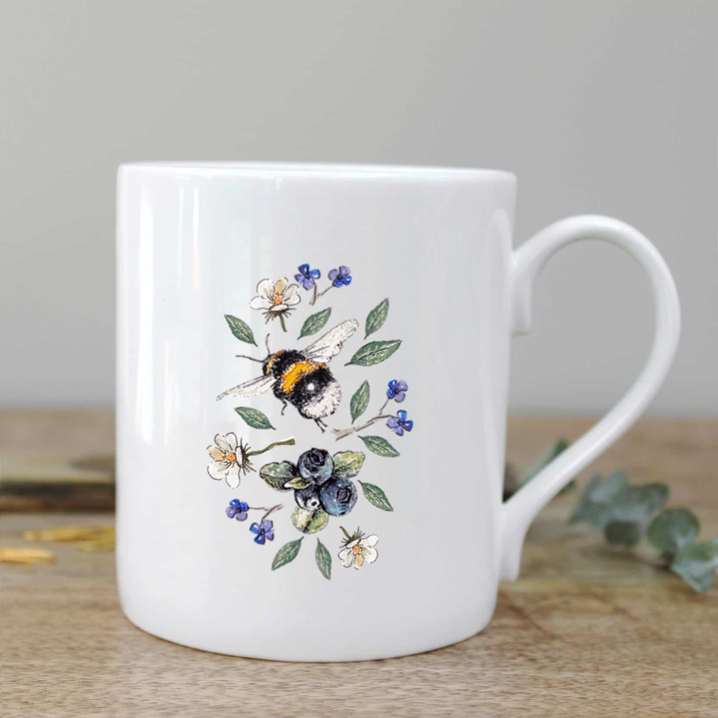 Wildflower Bee Mug in a Gift Box