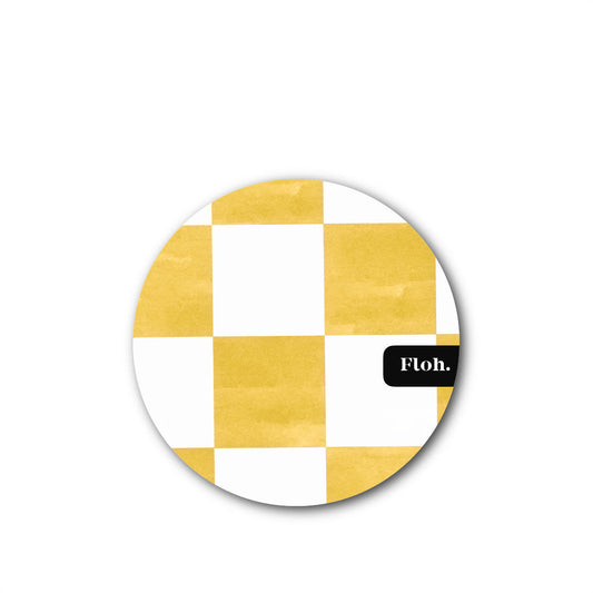 NEW! Spritz (Checkerboard) Round Coaster (available for dispatch from Jan 2026)