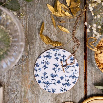 NEW! Chateau (Botanique) Round Coaster