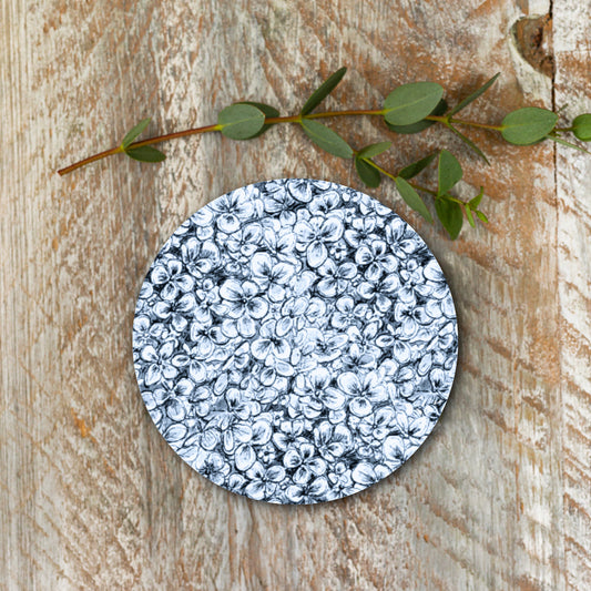 NEW! Chateau (Hydrangea) Round Coaster (available for dispatch from Jan 2026)