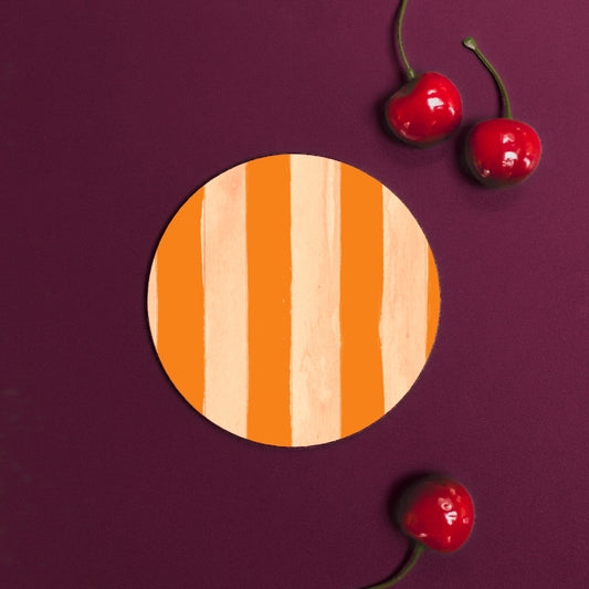 NEW! Marmalade (Stripes) Round Coaster (available for dispatch from August 2026)