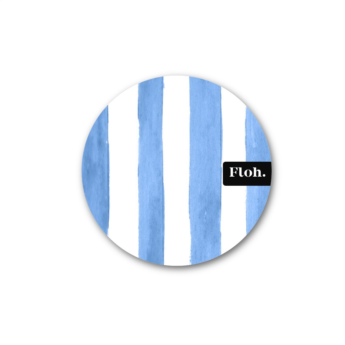 NEW! Sea (Stripes) Round Coaster (available for dispatch from January 2027)