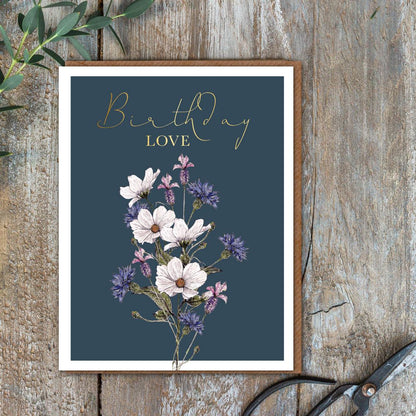 Birthday Love Card (Cello-Free)