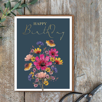 Happy Birthday Card (Cello-Free)