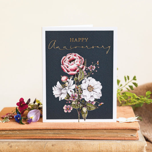 Happy Anniversary Card (Cello-Free)