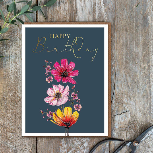 Happy Birthday Card (Cello-Free)