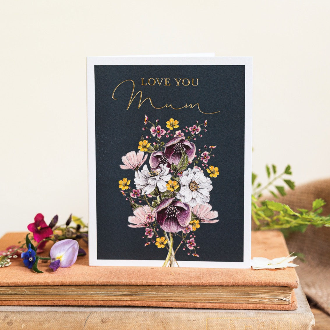 Love you Mum Card (Cello-Free)