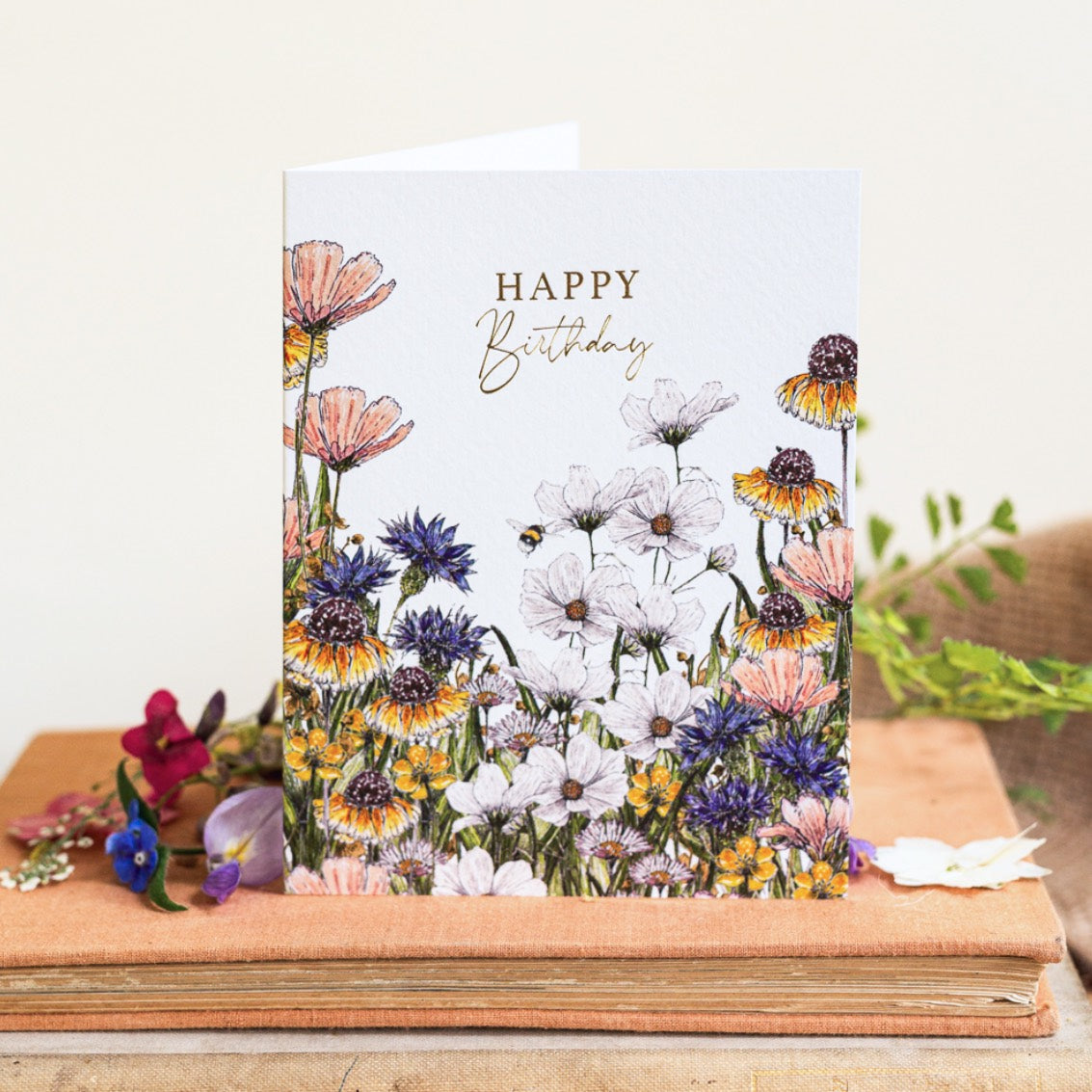 Happy Birthday Card (Cello-Free)