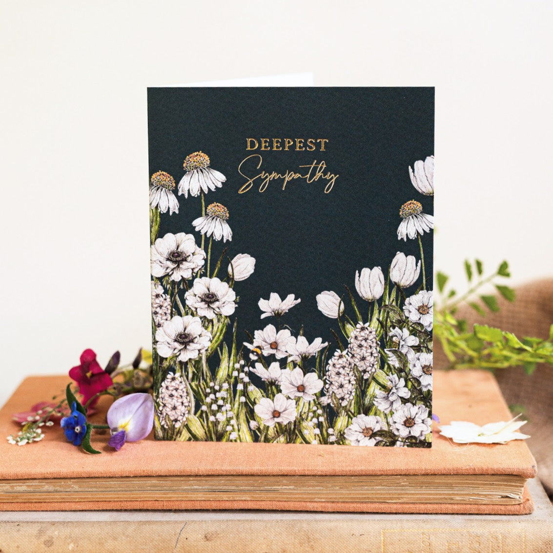Deepest Sympathy Card (Cello-Free)
