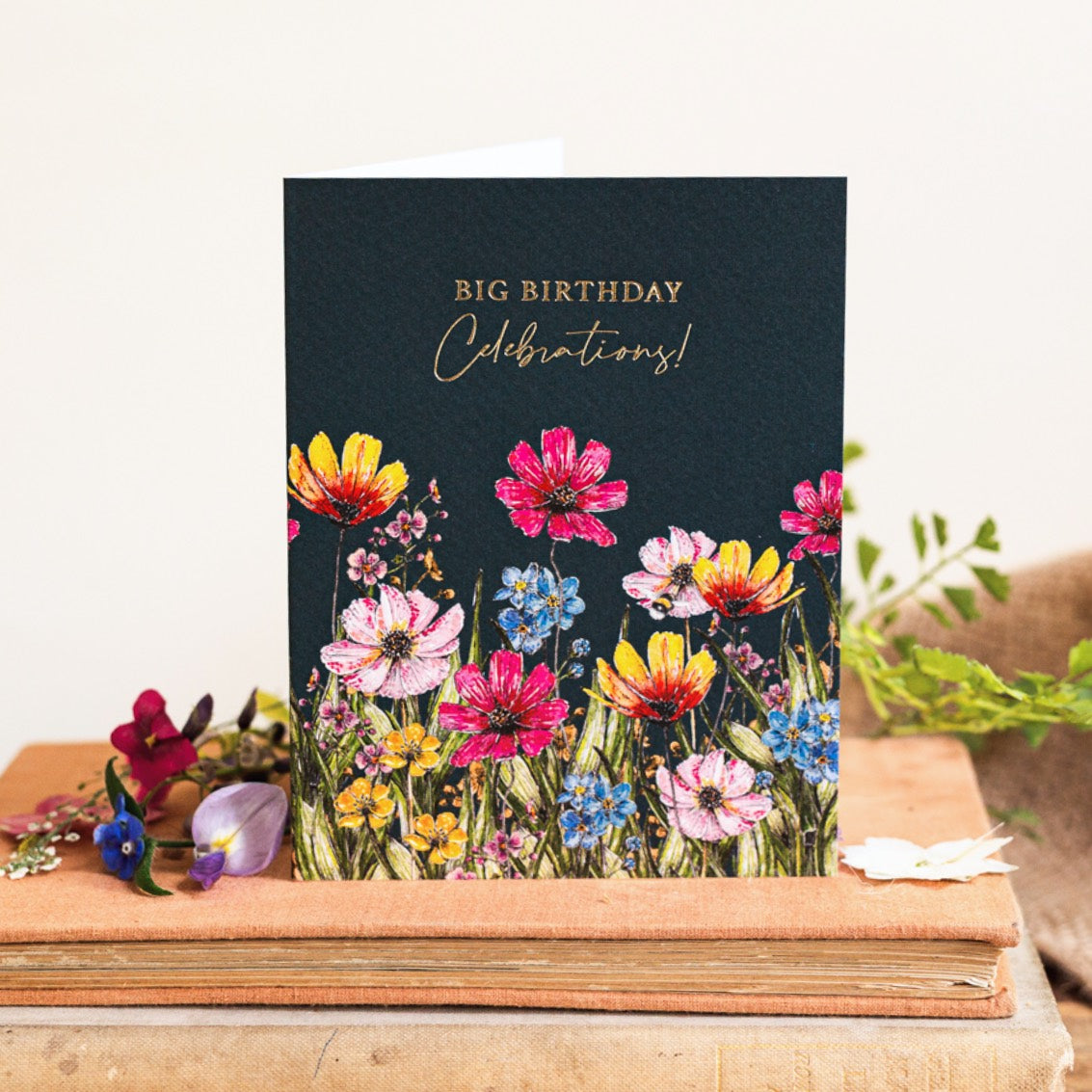Big Birthday Celebrations Card (Cello-Free)