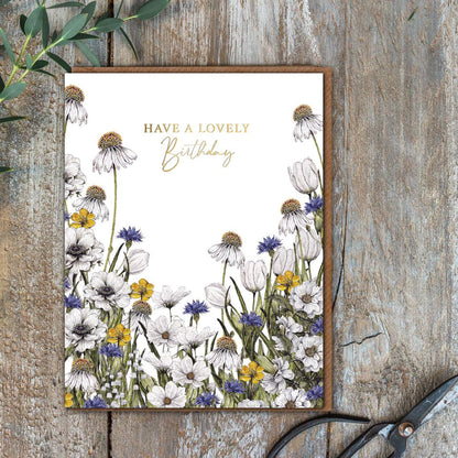 Have a Lovely Birthday Card (Cello-Free)