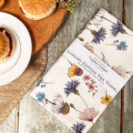 The Regency Gardens (Pure) Tea Towel