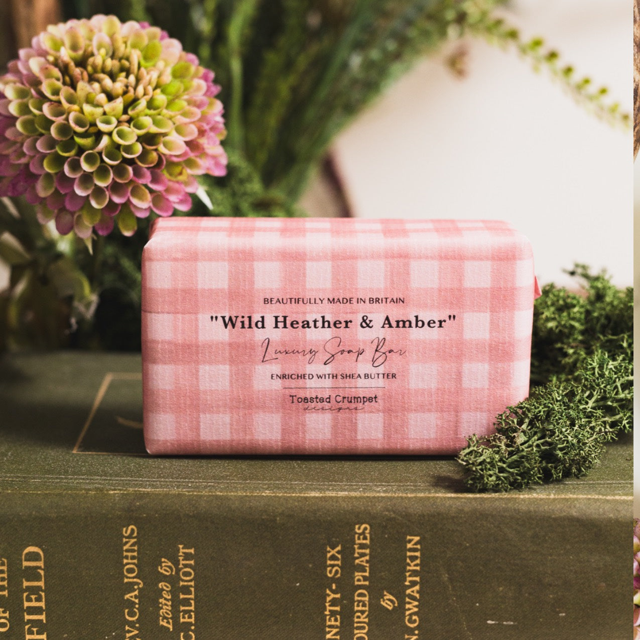 NEW! Wild Heather & Amber Soap