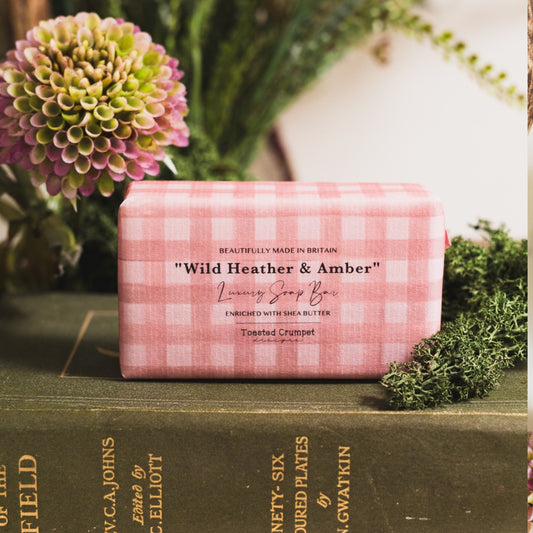 NEW! Wild Heather & Amber Soap