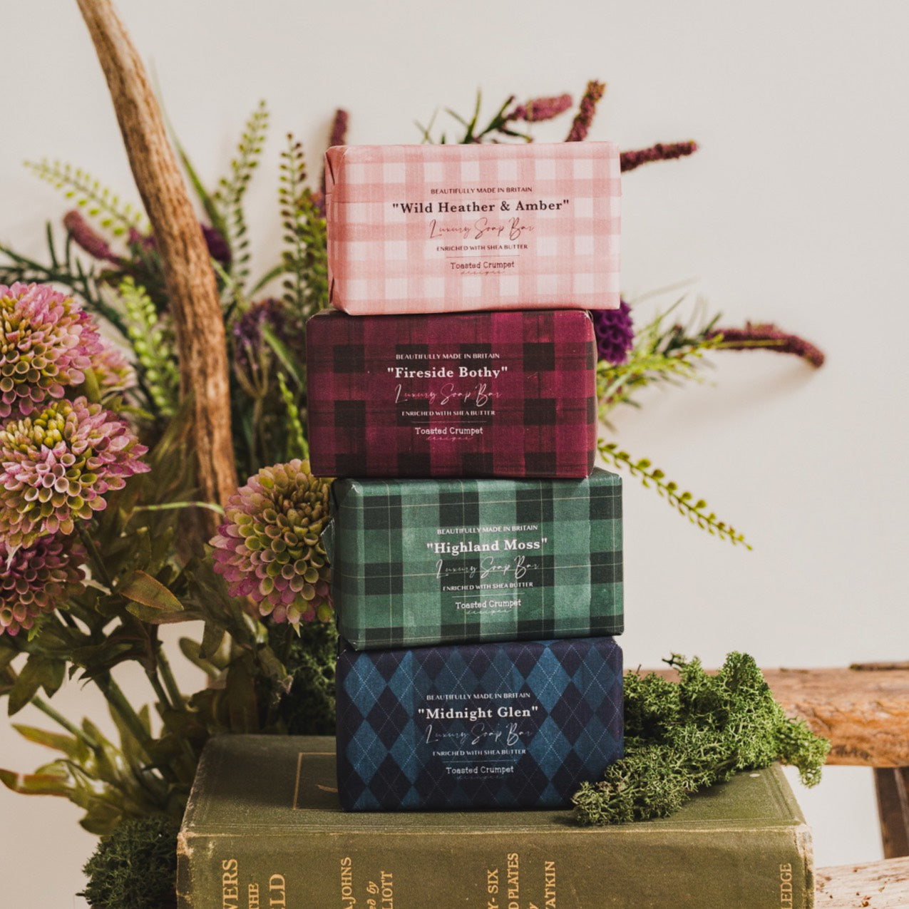 NEW! Wild Heather & Amber Soap