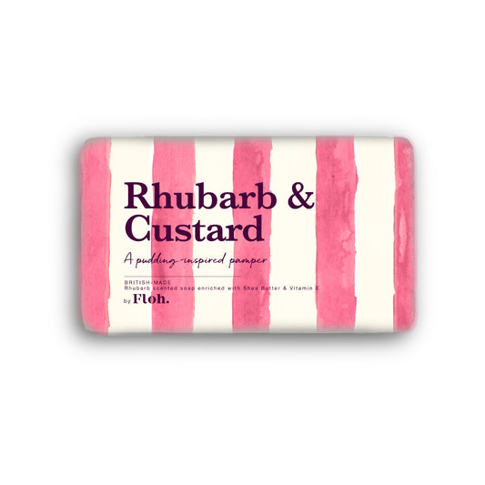 NEW! Rhubarb & Custard Soap (available for dispatch from January 2027)