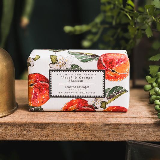 NEW! Peach & Orange Blossom Soap