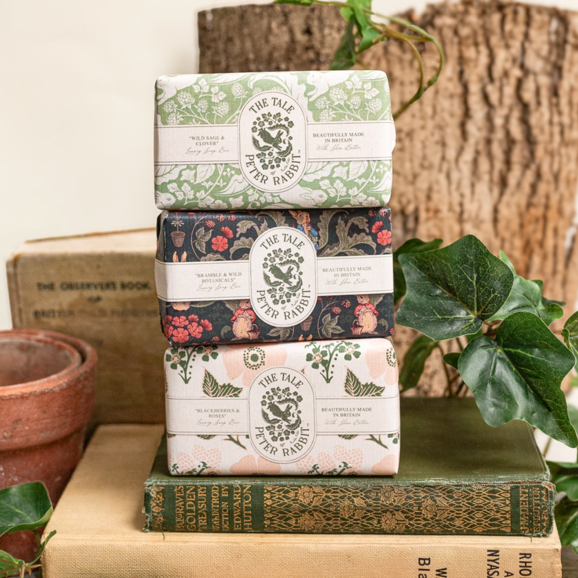 NEW! Flopsy Bunny "Blackberries & Roses" Soap