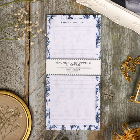 NEW! Chateau (French Lavender) Magnetic Shopping List