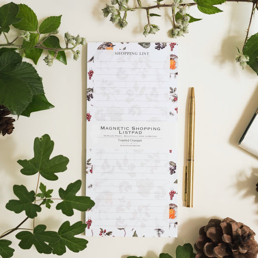 NEW! Hedgerow (Pure) Magnetic Shopping List (available for dispatch from August 2026)