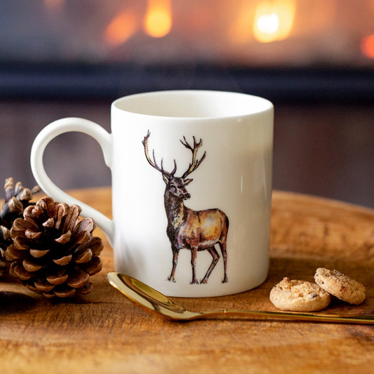 Stag Mug in a Gift Box