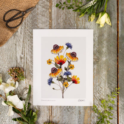 Sunshine 10x12" Fine Art Print