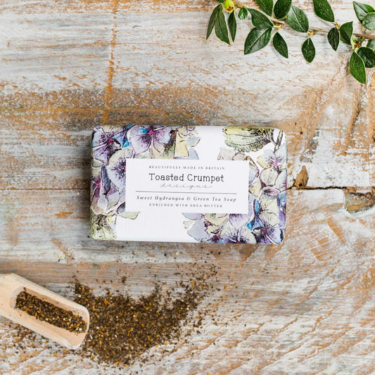 Sweet Hydrangea & Green Tea Soap