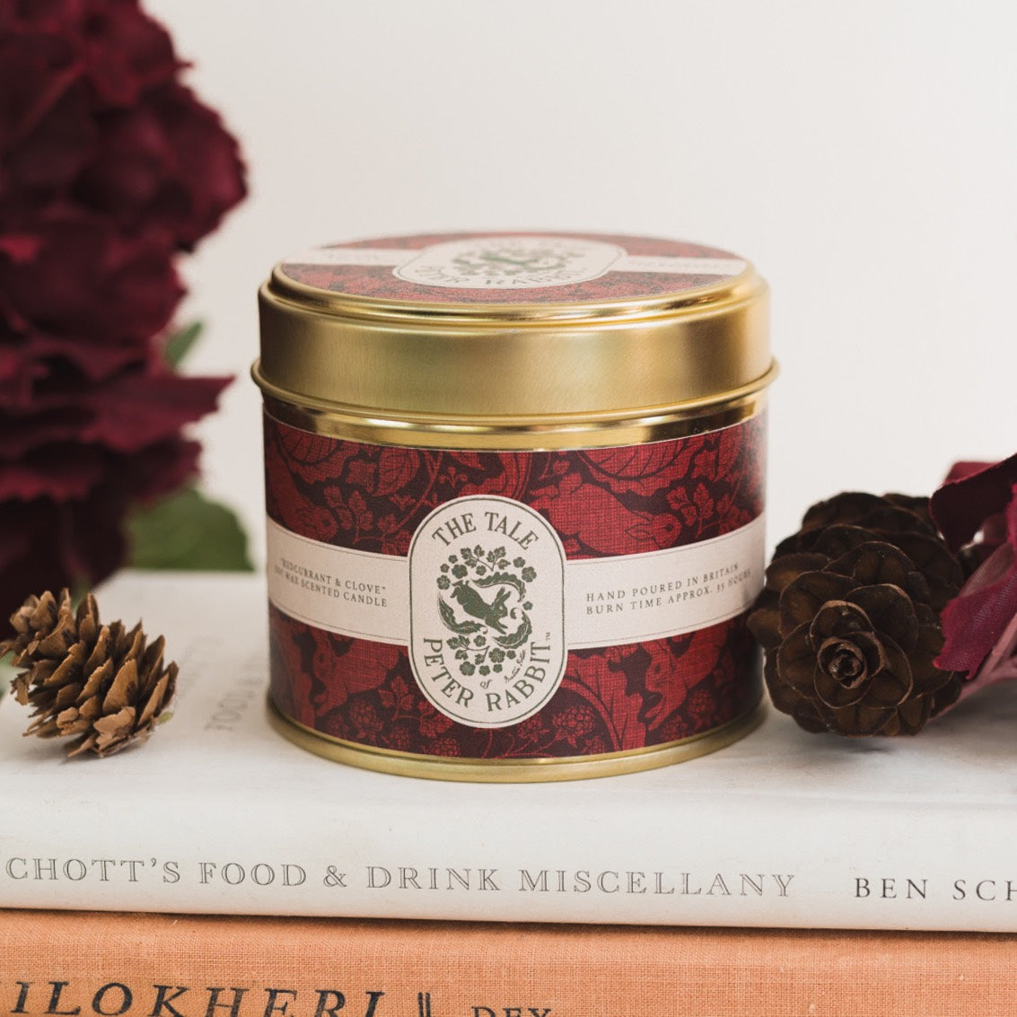 NEW! Redcurrant & Clove Candle in a Matt Gold Tin (available for dispatch from August 2026)