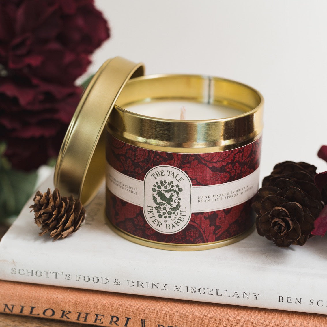 NEW! Redcurrant & Clove Candle in a Matt Gold Tin (available for dispatch from August 2026)