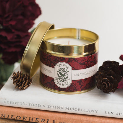 NEW! Redcurrant & Clove Candle in a Matt Gold Tin (available for dispatch from August 2026)