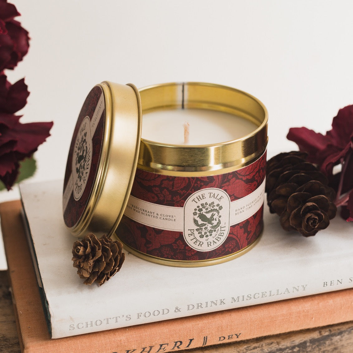 NEW! Redcurrant & Clove Candle in a Matt Gold Tin (available for dispatch from August 2026)