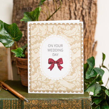 NEW! On Your Wedding Day (The Vegetable Thief Pure) Card (Cello-Free)