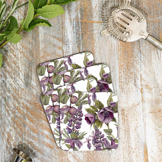 The Mulberry Collection (Pure) Set of 4 Coasters