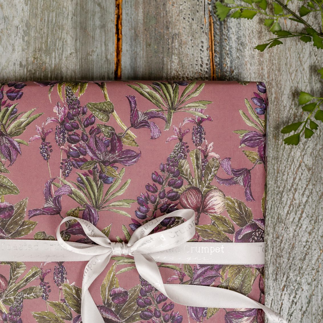 The Mulberry Collection (Mauve) Gift Wrap Single Sheet