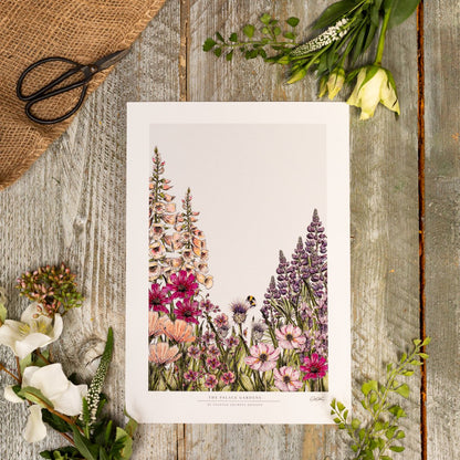 The Palace Gardens 12x16" Fine Art Print