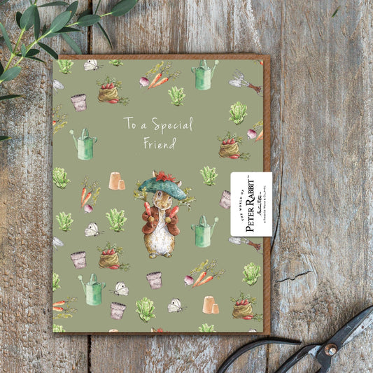 To a Special Friend (Benjamin Bunny) Card (Cello-Free)