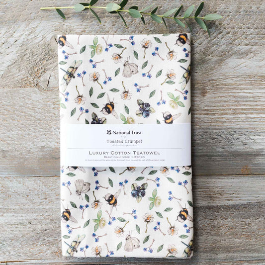 Wild Flower Meadows Tea Towel
