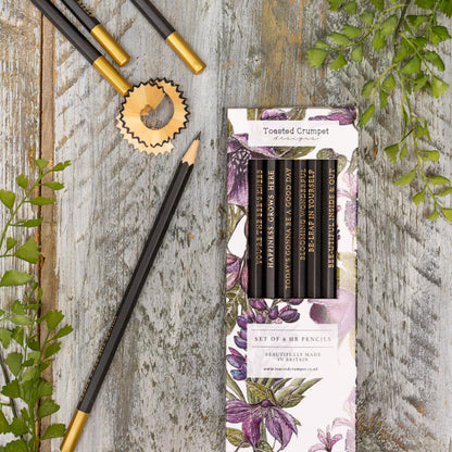 The Mulberry Collection (Pure) Set of 6 Pencils