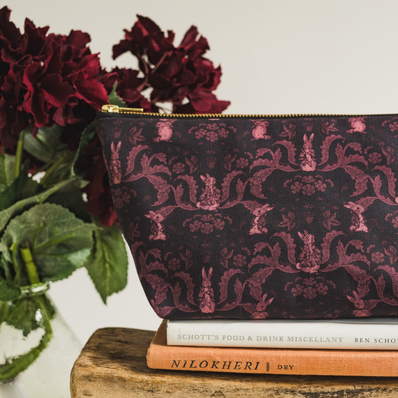 NEW! The Vegetable Thief (Plum) Wash Bag (available for dispatch from August 2026)