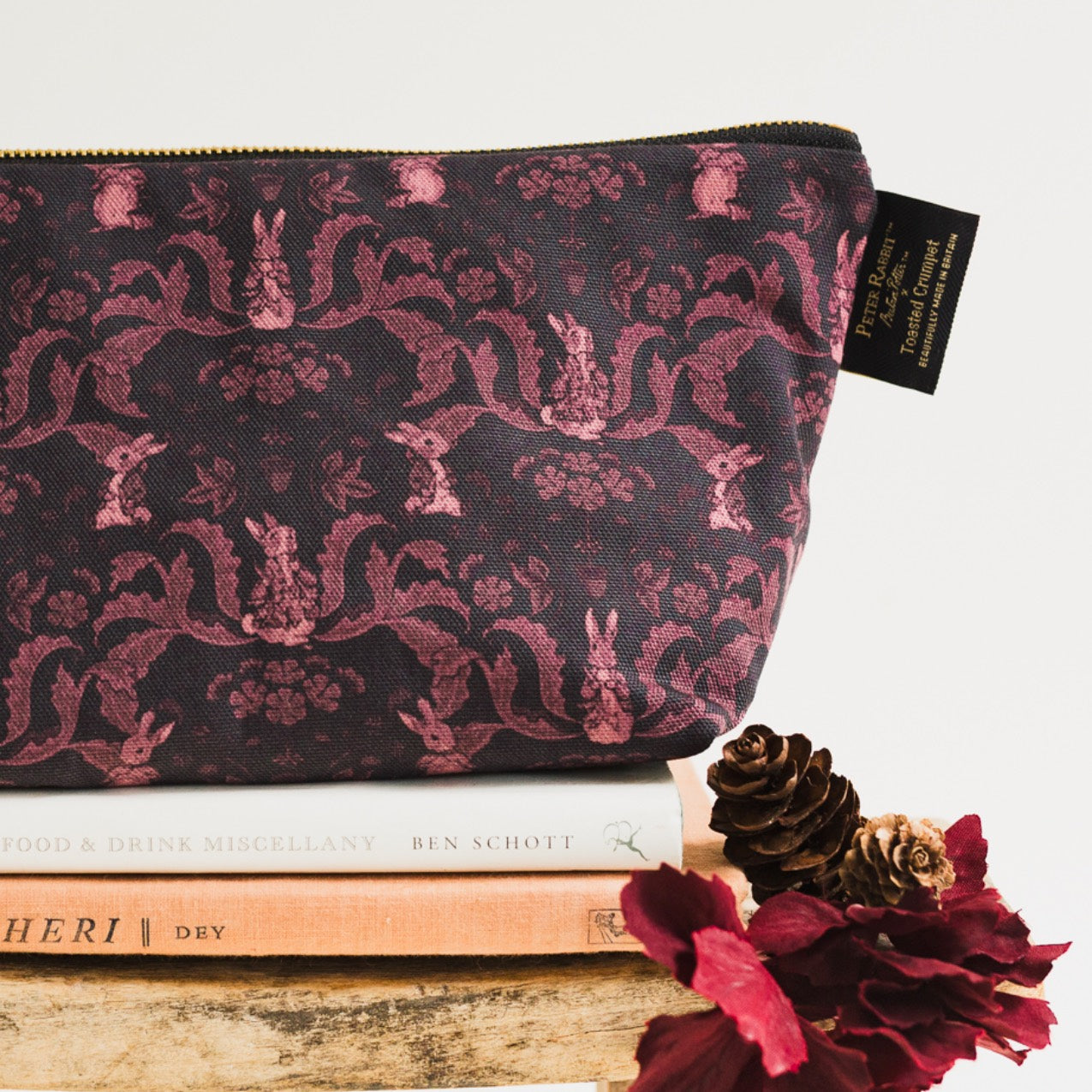 NEW! The Vegetable Thief (Plum) Wash Bag (available for dispatch from August 2026)