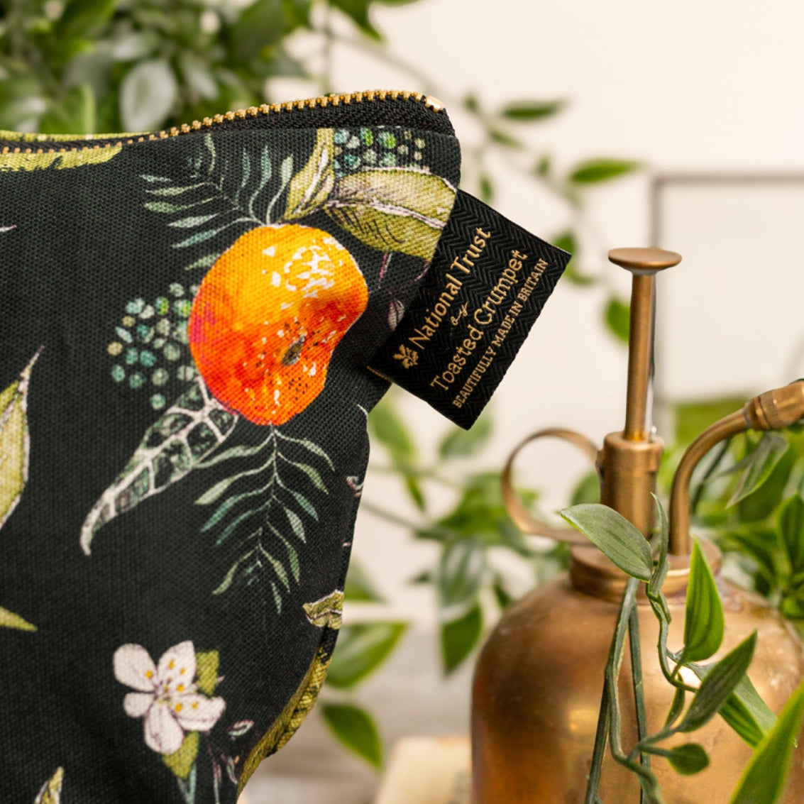 NEW! Orange (Noir) Wash Bag