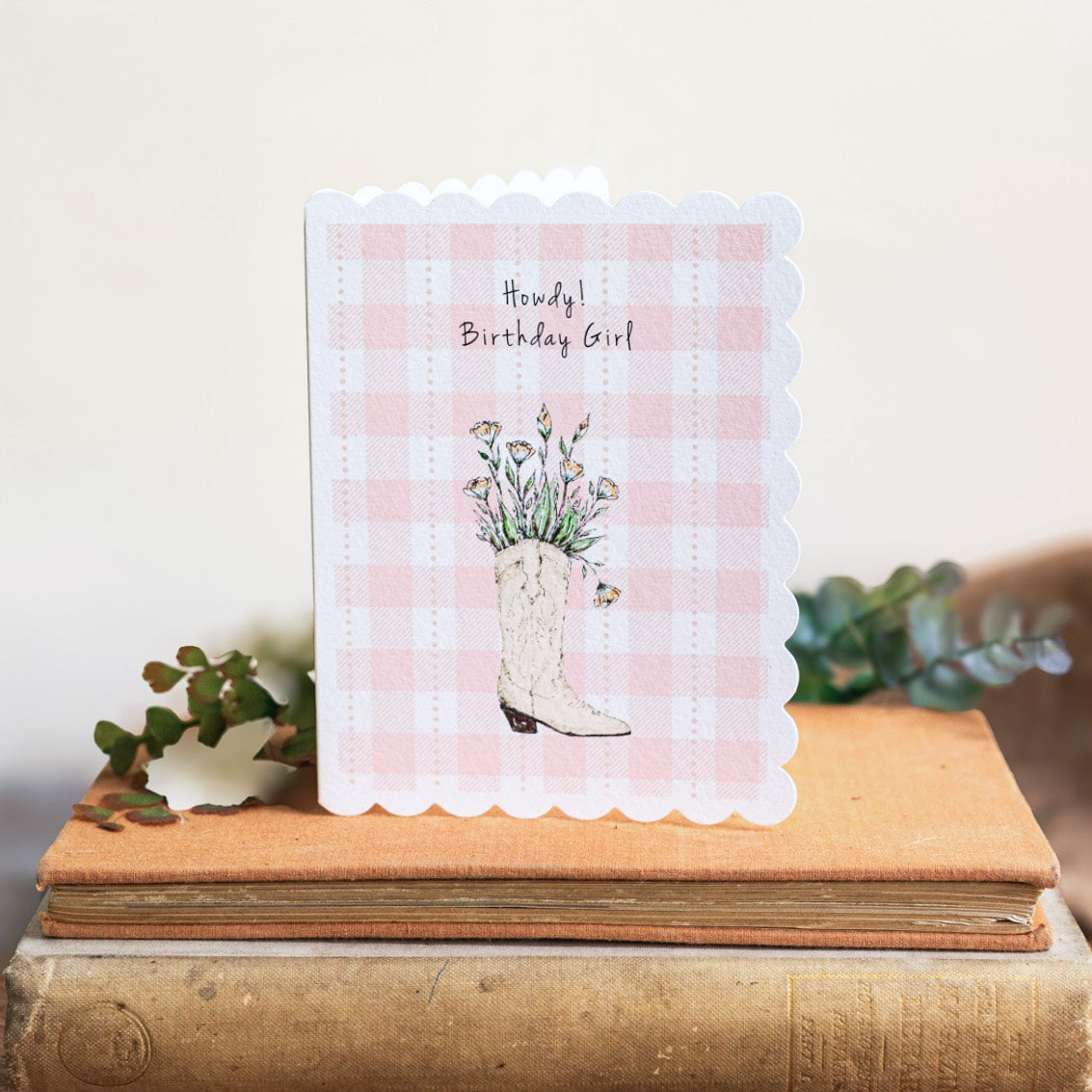 Howdy! Birthday Girl Card (Cello-Free)