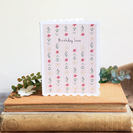 Birthday Love Card (Cello-Free)