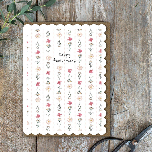 Happy Anniversary Card (Cello-Free)